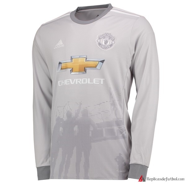 Camiseta Manchester United Tercera equipación ML 2017-2018